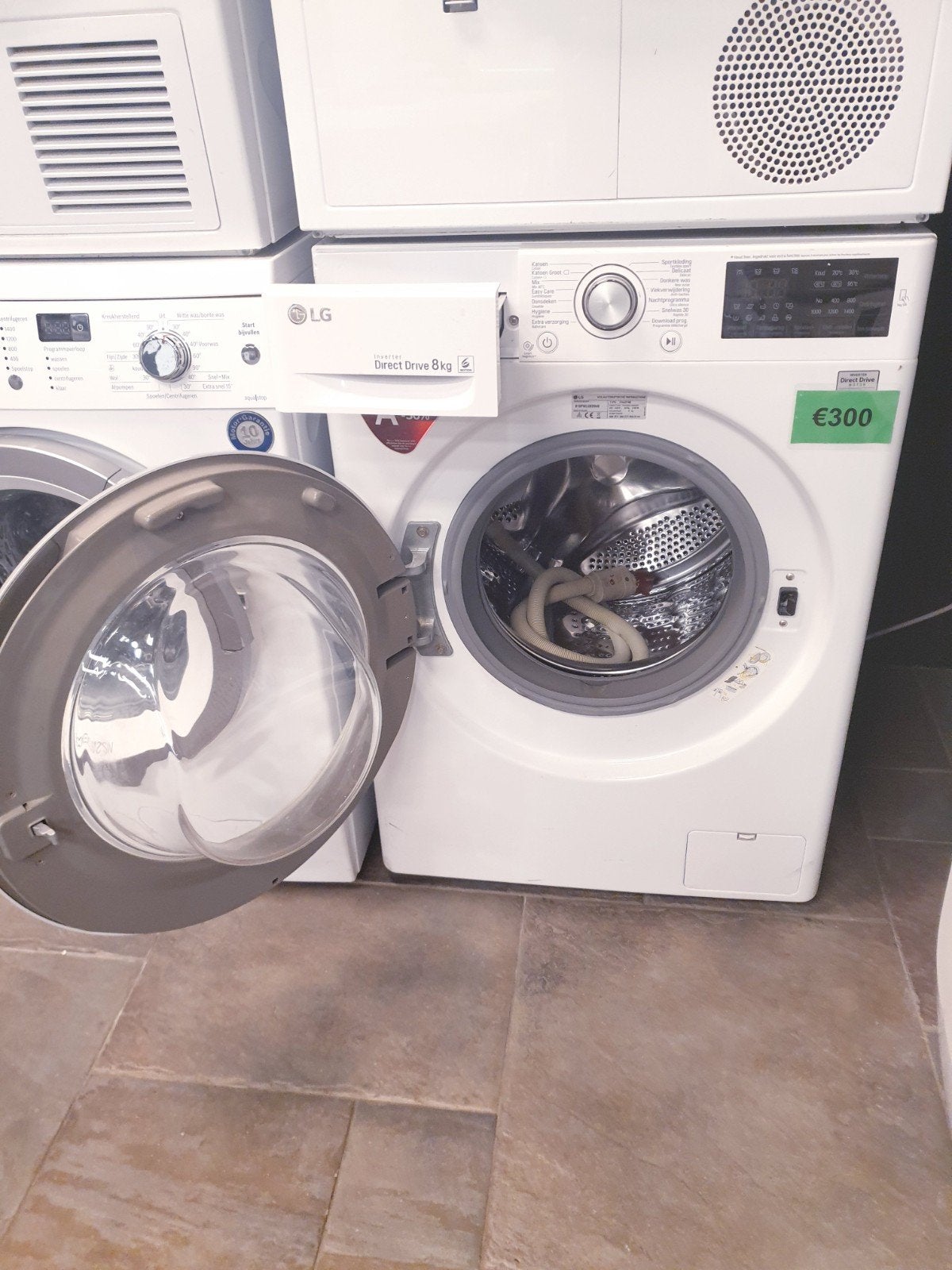 wasmachine LG 8kg️ ️A+++ 6Motion 1 jaar Garantie, 1200 tot 1600 toeren, 8 tot 10 kg, Energieklasse A of zuiniger, Ophalen of Verzenden