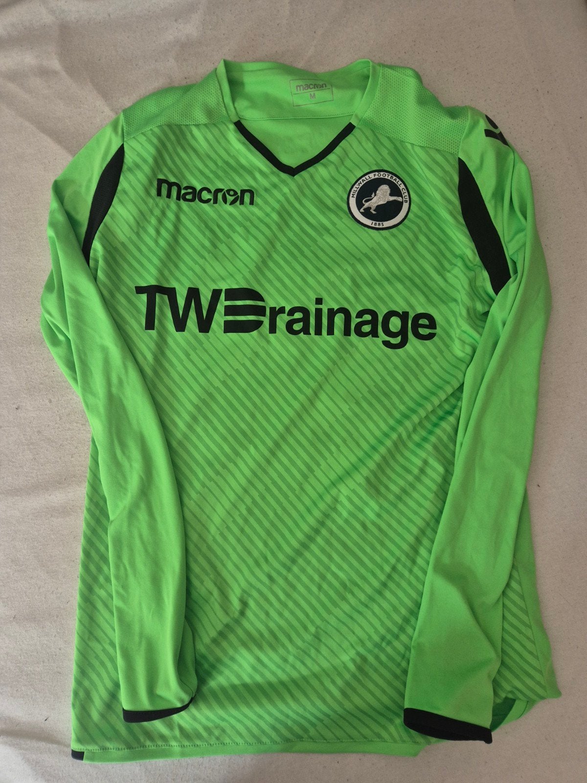 Millwall keepershirt.  Mt M., Ophalen of Verzenden, Shirt