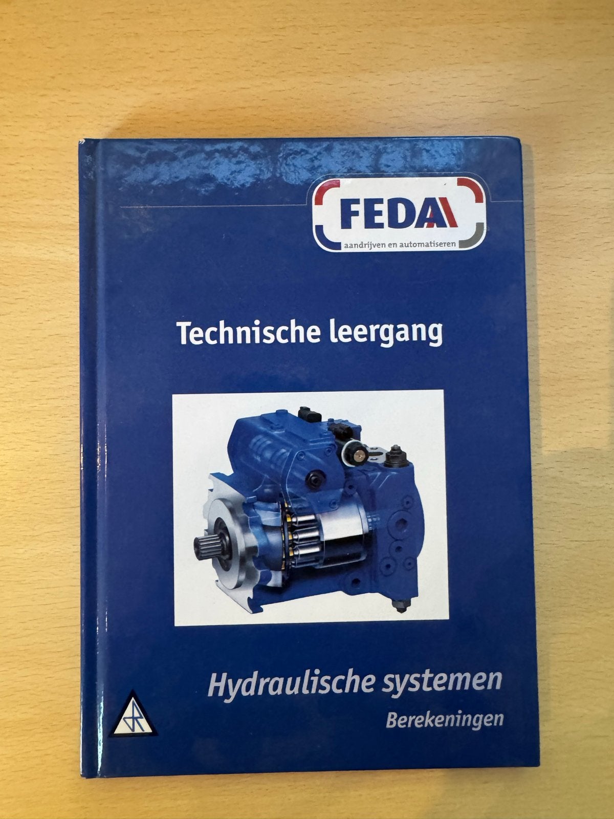 FEDA Technische leergang: Hydraulische systemen, Ophalen of Verzenden, Zo goed als nieuw, Werktuigbouwkunde