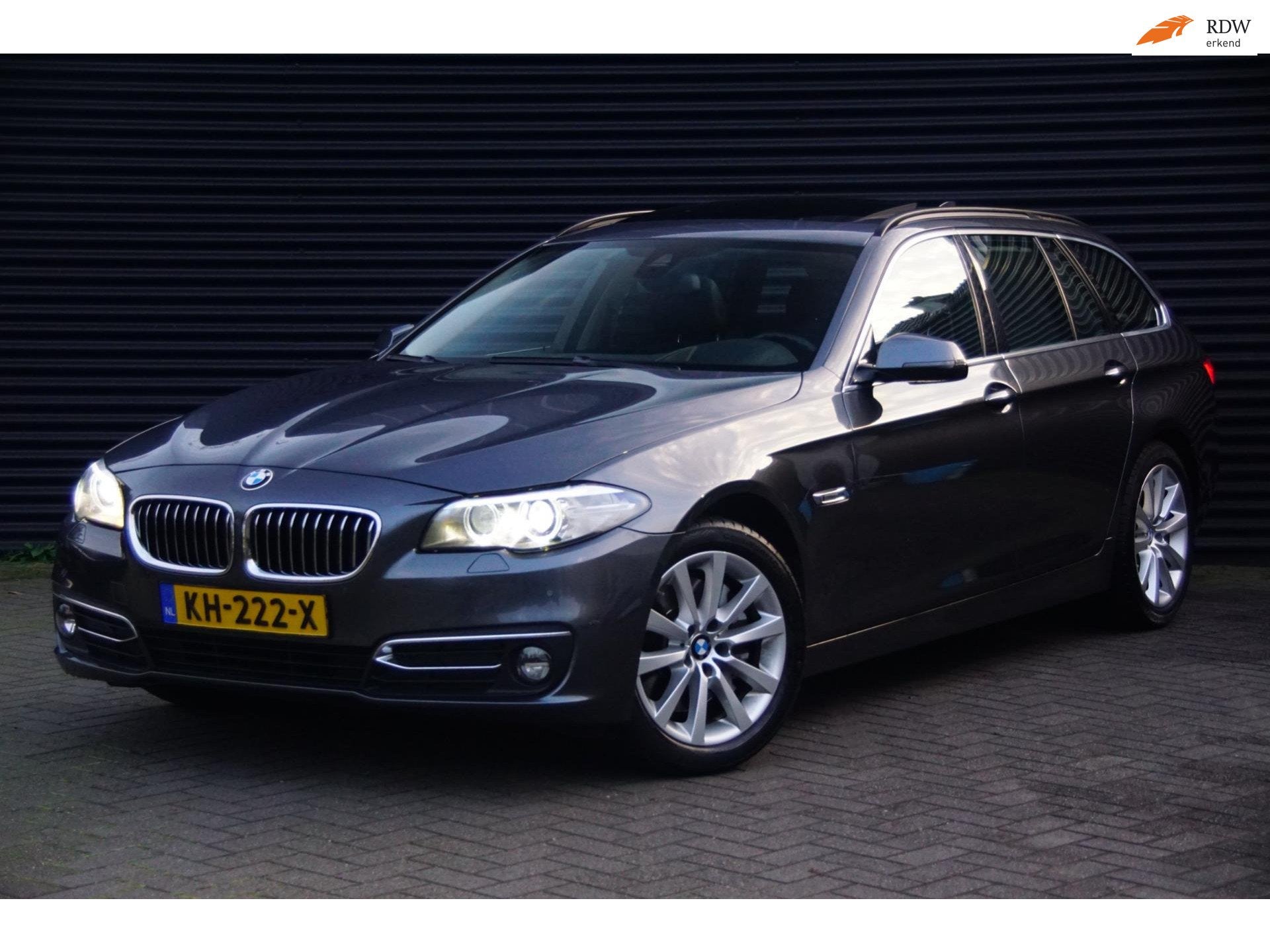 BMW 5-serie 530d High Executive | Pano | Trekhaak | Adapt. o, Auto's, BMW, Automaat, Achterwielaandrijving, Gebruikt, 2993 cc