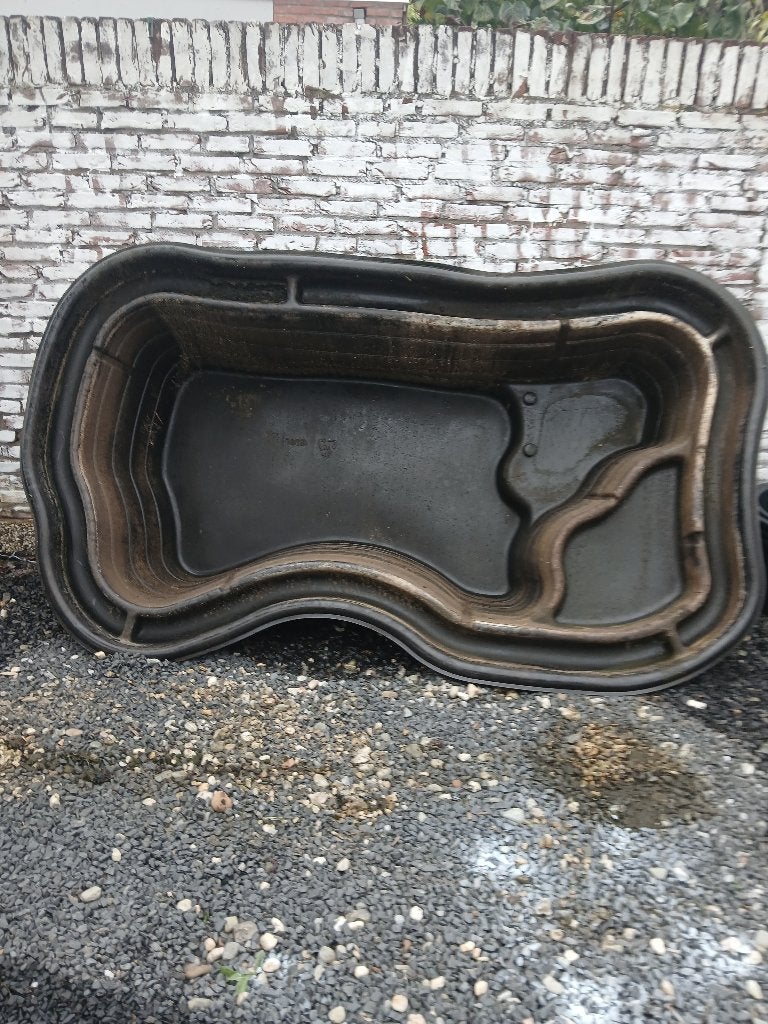 visbak, Ophalen, Gebruikt, Leeg aquarium