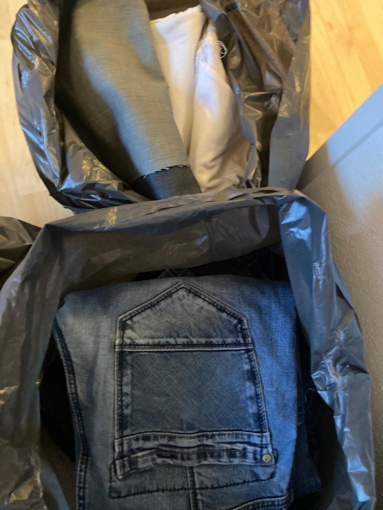 5 grote zakken stoffen voor knutselclub, Ophalen, Overige materialen, Overige kleuren, 120 cm of meer