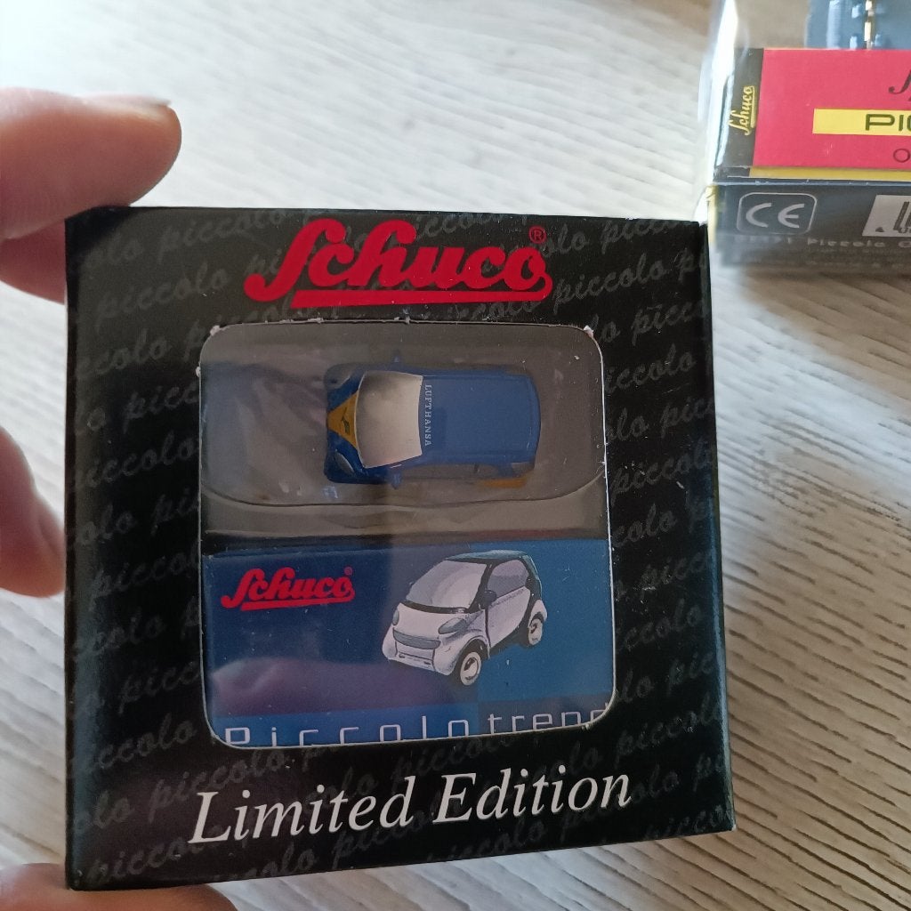 Schuco piccolo Smart Lufthansa Limited Edition, Ophalen of Verzenden, Nieuw, Auto