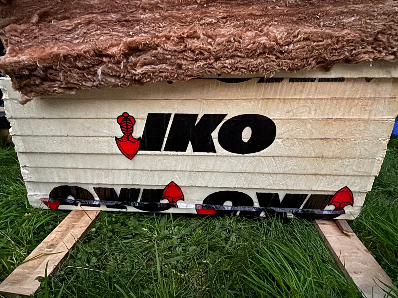 IKO PIR 2-zijdig aluminium 1200x600x80mm Rd:3.60 (0,72 m²), Ophalen, -, -, Zo goed als nieuw