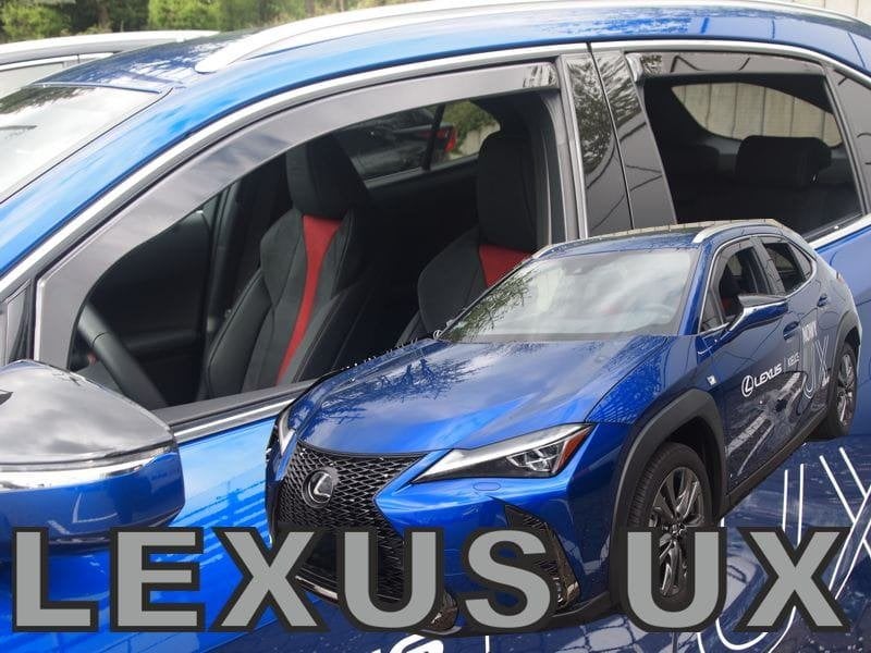 zijwindschermen Lexus getinte raamspoilers CT200 NX visors, Ophalen of Verzenden, Nieuw