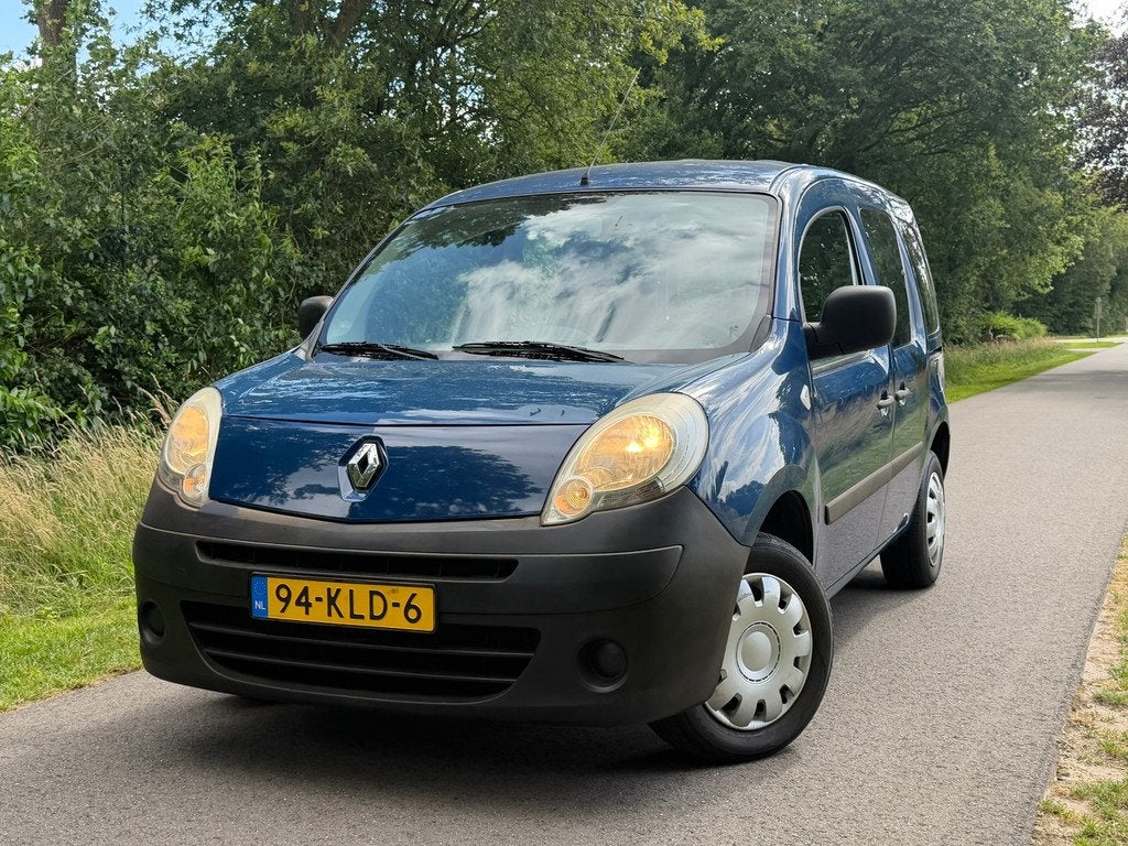 Renault Kangoo Family 1.6 Authentique | 5-Persoons + Radio +, Auto's, Renault, Voorwielaandrijving, Stof, Gebruikt, Zwart