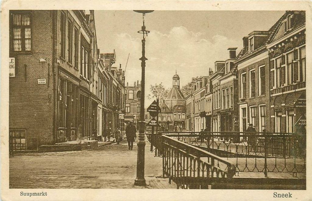 388-303-047 Sneek Suupmarkt, Verzenden, Voor 1920, Friesland