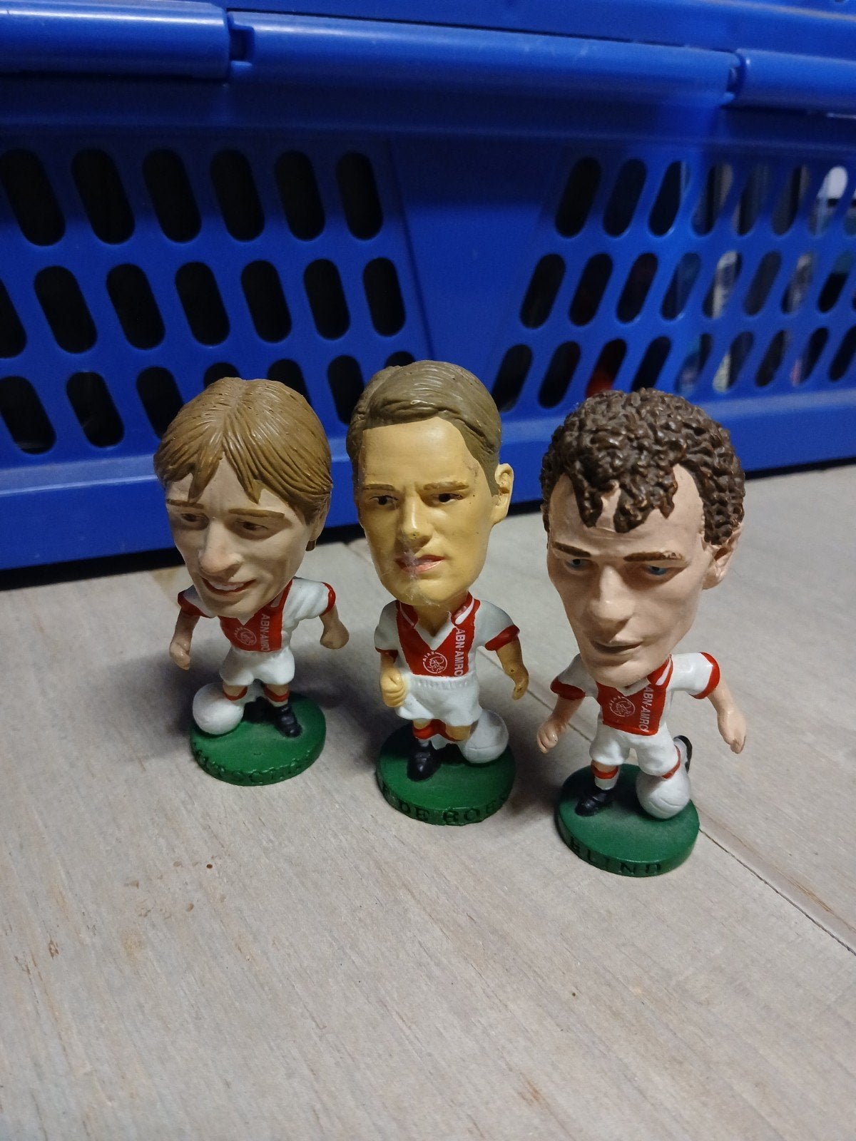 Ajax poppetjes, Verzamelen, Sportartikelen en Voetbal, Ophalen of Verzenden, Zo goed als nieuw, Ajax, Beeldje of Poppetje