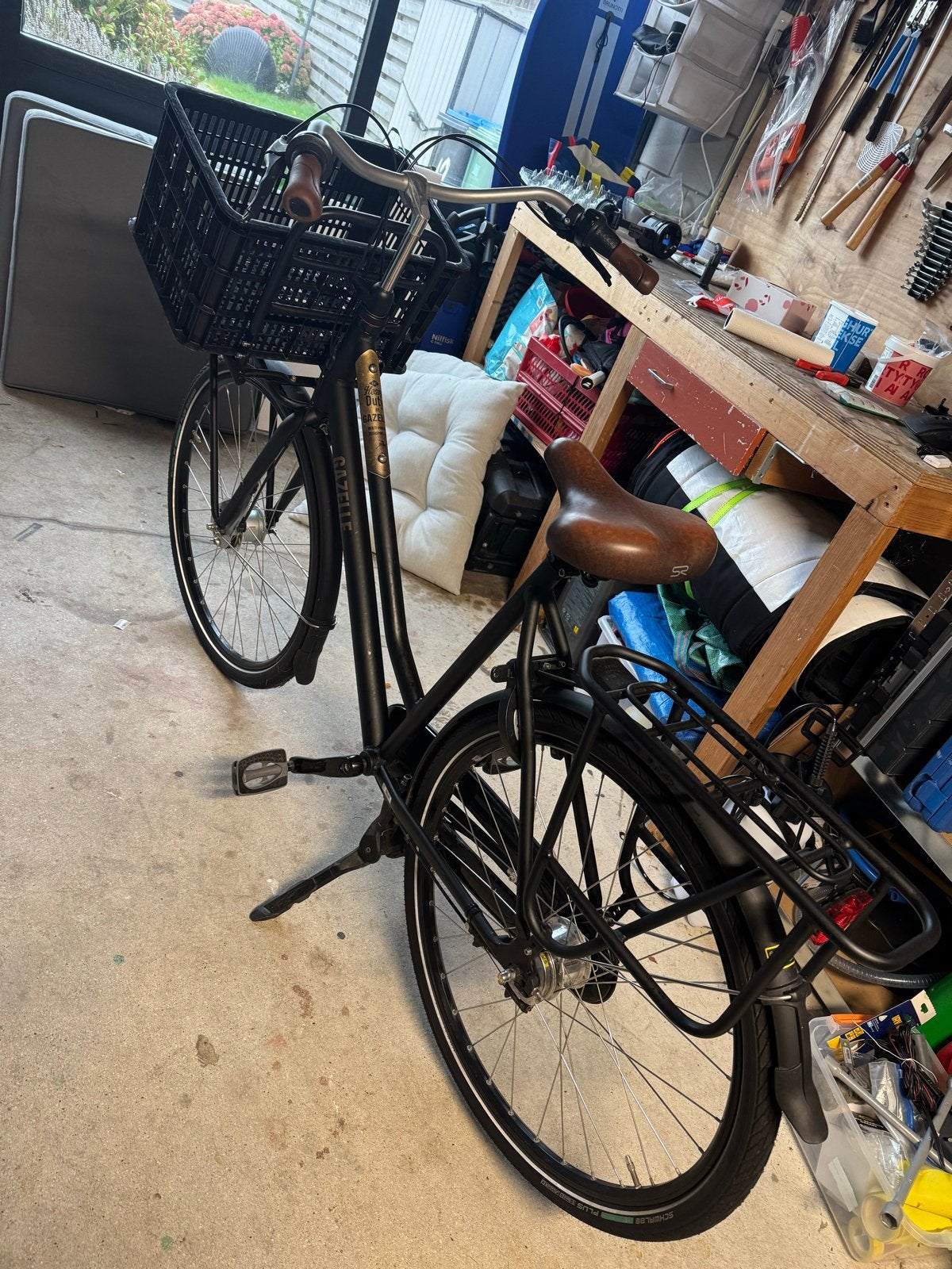 Gazelle Heavy Duty Transportfiets D59 - Zo goed als nieuw, Ophalen, Terugtraprem, Versnellingen, 56 cm of meer