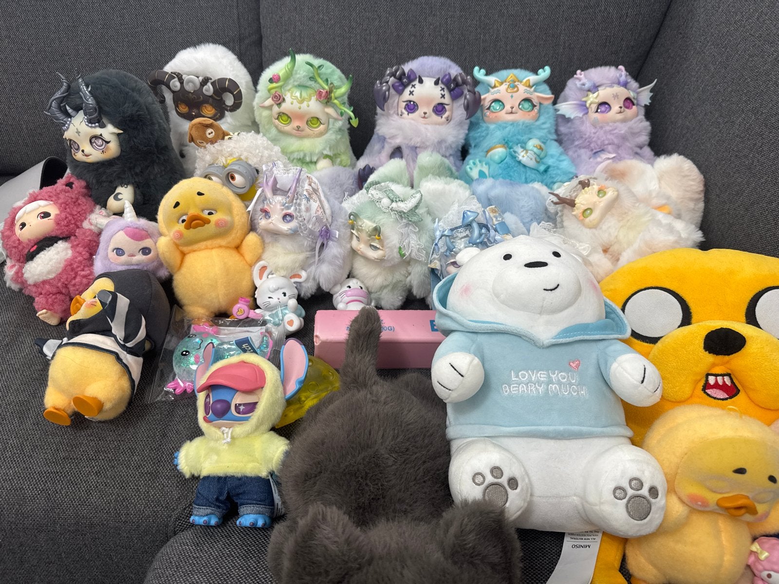 Grote collectie knuffels en beeldjes, diverse karakters, Ophalen, Disney, Overige typen, Zo goed als nieuw