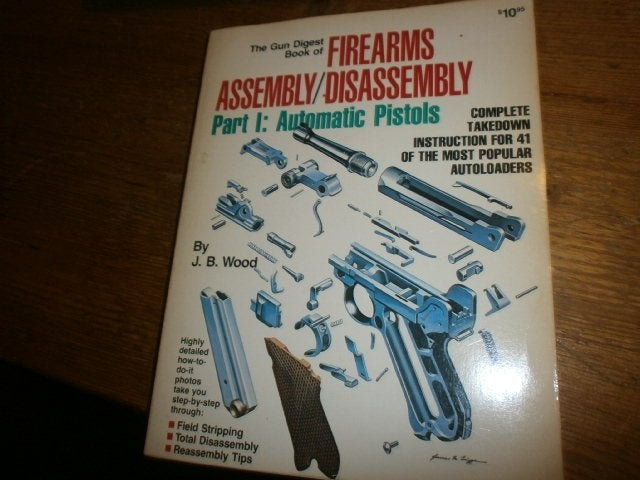firearms assembly disassembly automatic pistols 41 typen, Ophalen of Verzenden, Gelezen, Overige onderwerpen