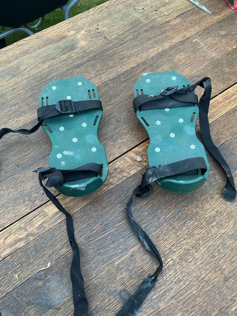 Prikschoenen, gazonpriksandalen, grasbeluchter, Tuin en Terras, Ophalen of Verzenden, Gebruikt