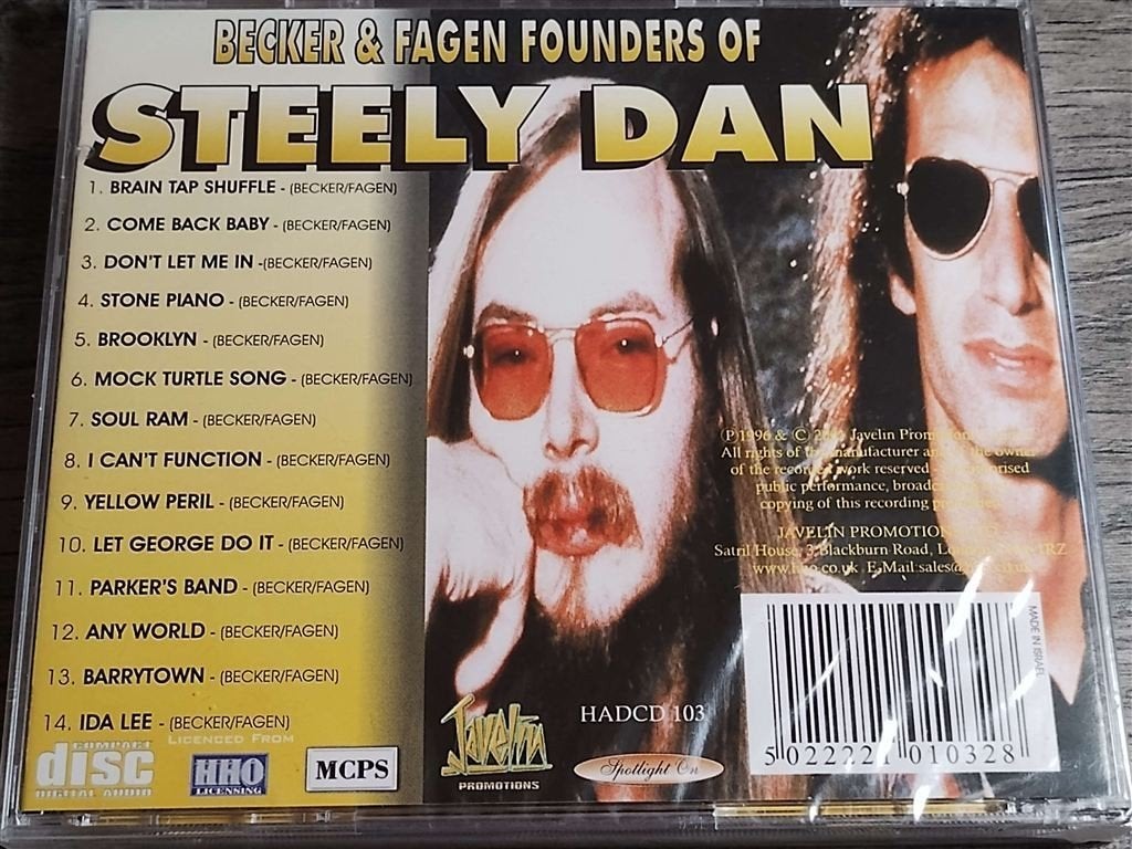 Becker & Fagen Founders Of Steely Dan [NIEUW], Ophalen of Verzenden, Gebruikt, Poprock