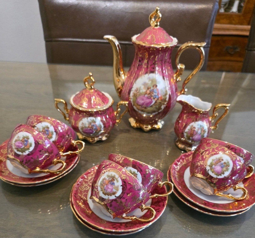 bavaria vergulde set, Ophalen of Verzenden