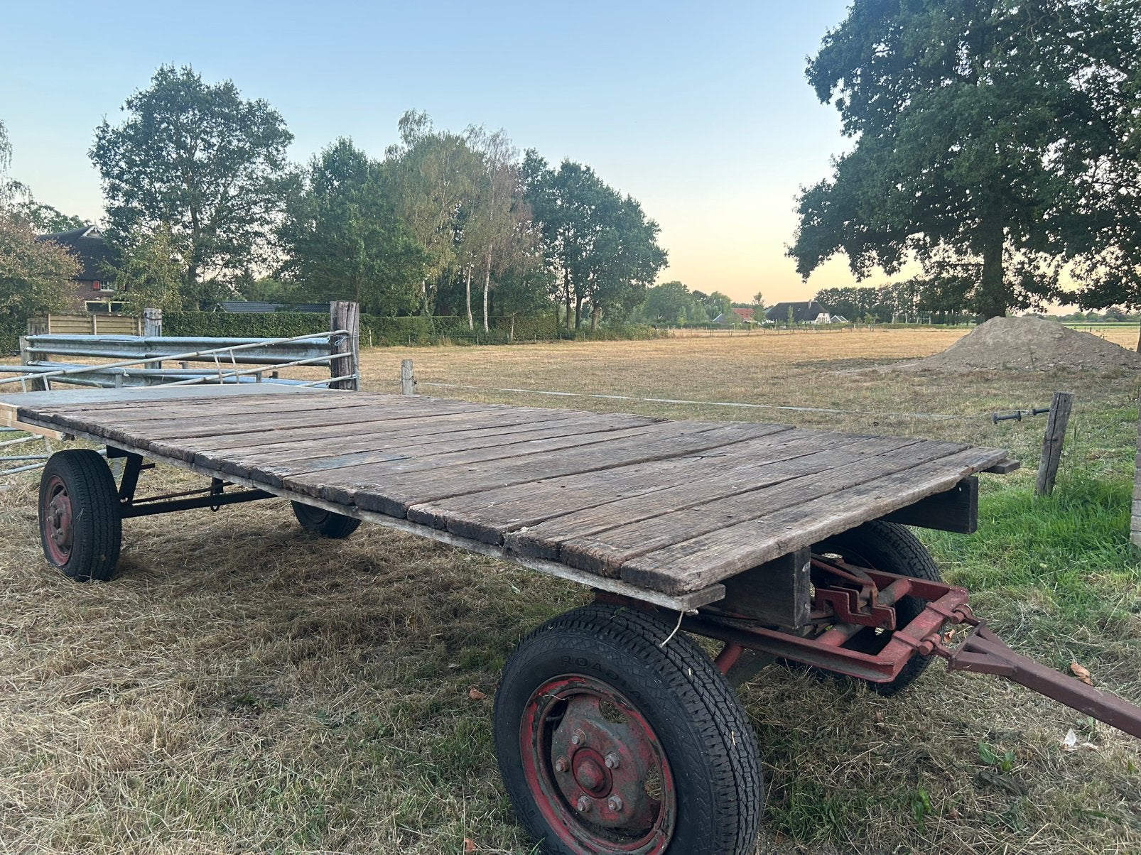 Platte wagen, Zakelijke goederen, Ophalen, Overige, Transport