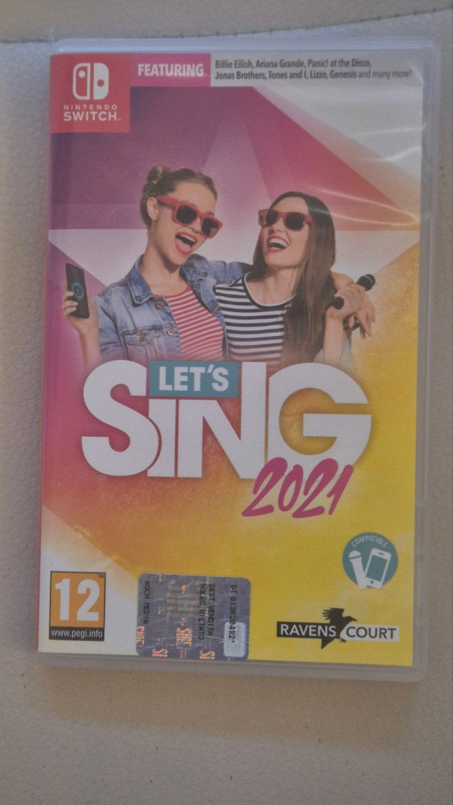 Let's Sing 2021 Nintendo Switch - Karaoke Game, Muziek, Ophalen of Verzenden, Zo goed als nieuw, 3 spelers of meer