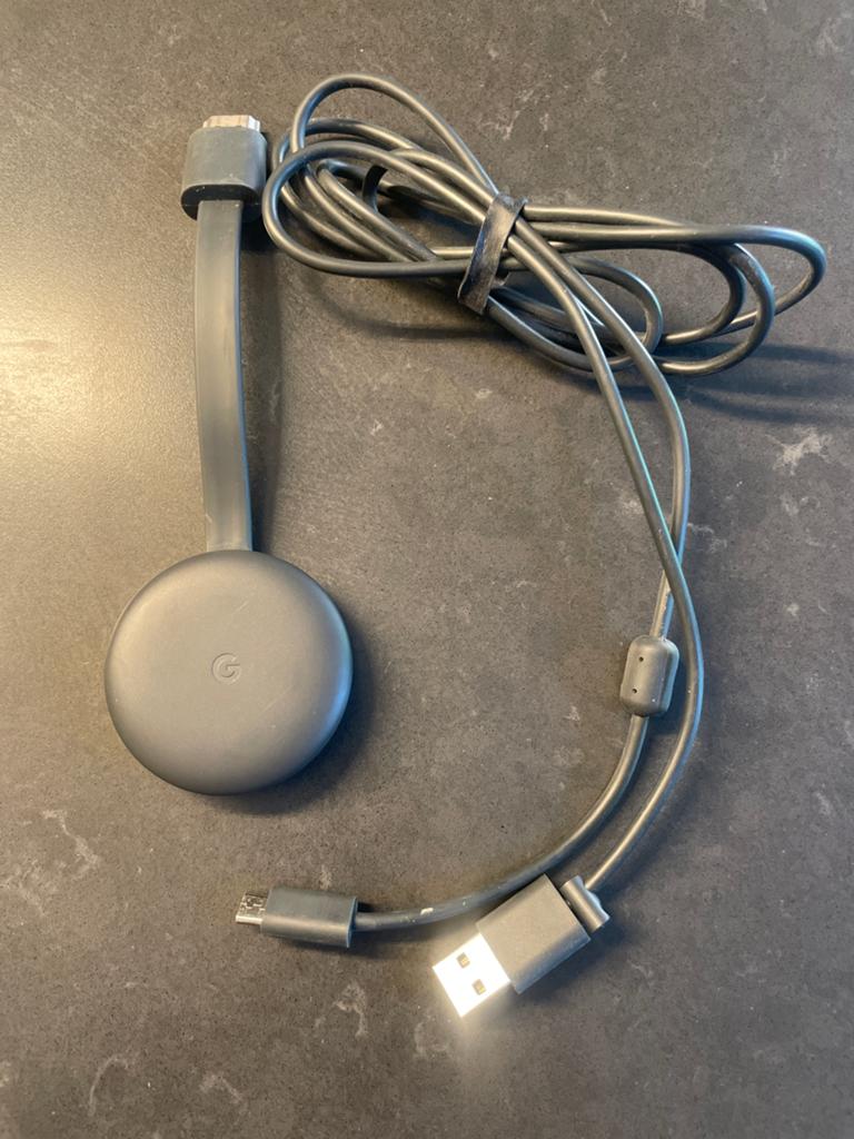 Google Chromecast NC2-6A5 - Stream media naar je tv, Audio, Tv en Foto, Mediaspelers, Ophalen of Verzenden, Gebruikt, HDMI