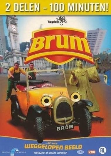 Brum - Het Weggelopen Beeld (2 delen - 100 minuten) CD, Cd's en Dvd's, Dvd's | Kinderen en Jeugd, Alle leeftijden, Ophalen of Verzenden