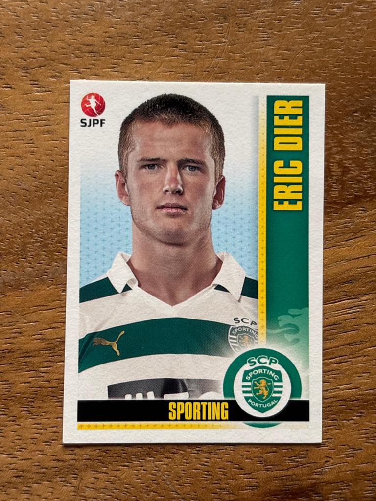 Eric Dier Spelerskaart Sporting CP - Futebol 2013-14 Panini, Ophalen of Verzenden, Zo goed als nieuw