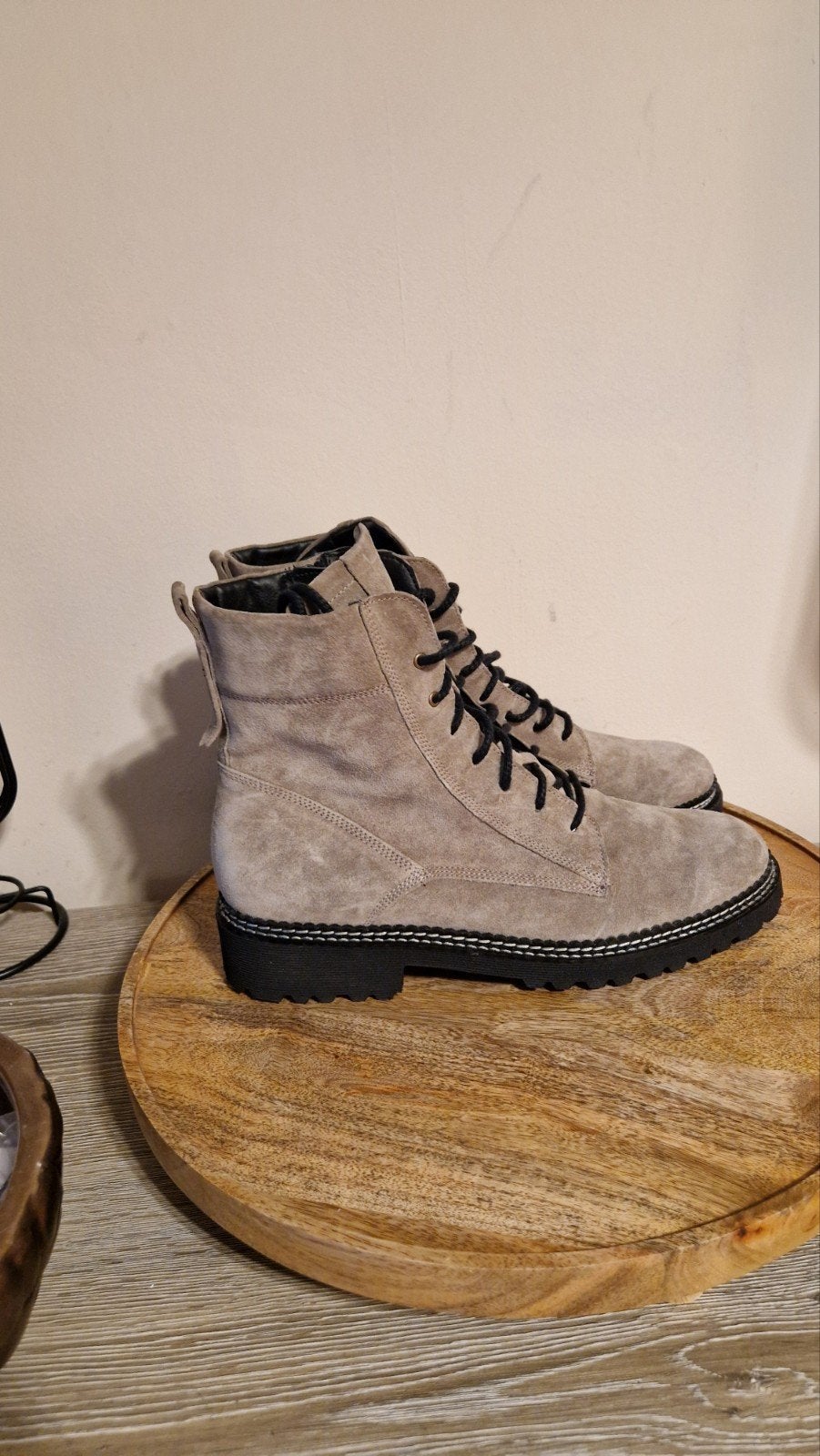 Nieuwe Durea suède boots maat 41 G, Durea, Lage of Enkellaarzen, Nieuw, Ophalen of Verzenden