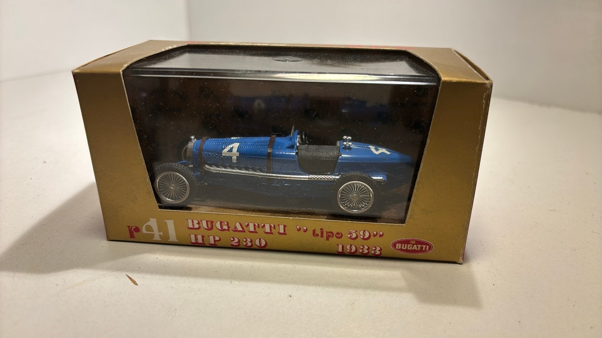 Bugatti tipo 59 brumm 1.43, Overige merken, Auto, Ophalen of Verzenden, A