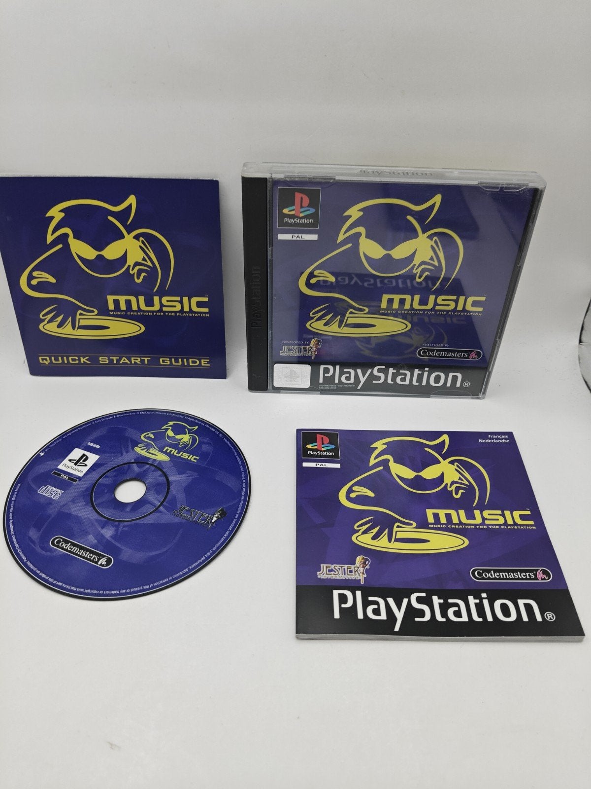 Music: Music Creation for the PlayStation (PS1), Spelcomputers en Games, Games | Sony PlayStation 1, Gebruikt, Onbekend@codemasters.com