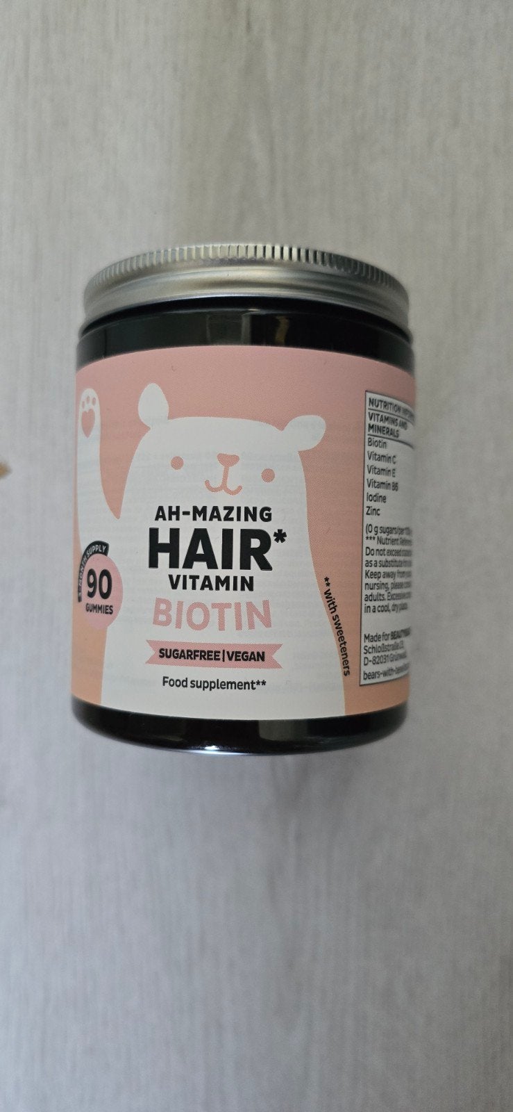 Nieuwe Bears with Benefits Ah-mazing Hair Vitamin, Ophalen of Verzenden, Nieuw, Haarverzorger of -hersteller