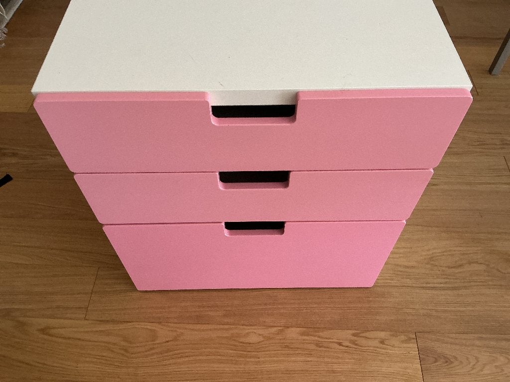 IKEA Stuva ladenblok Roze laden, Gebruikt, 50 tot 70 cm, Ophalen, Minder dan 90 cm