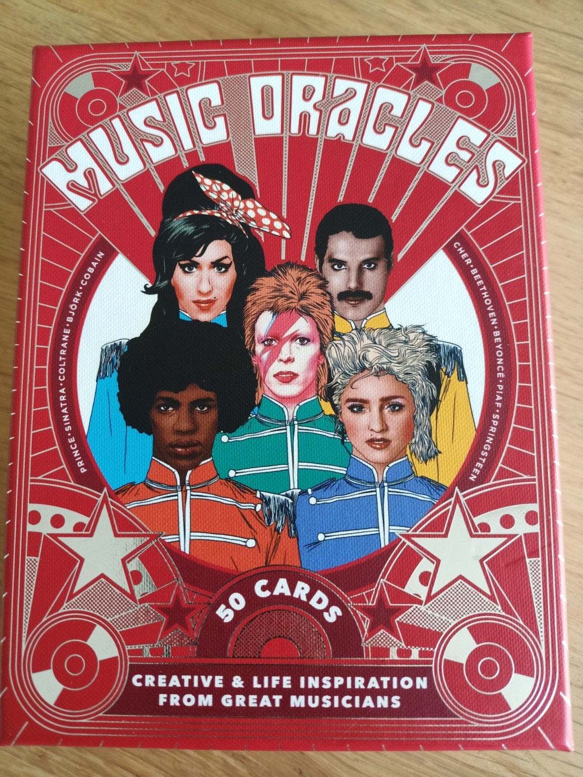Music Oracles: Creatieve en levensinspiratie kaarten, Ophalen of Verzenden, Zo goed als nieuw, Laurence King Publishing Ltd