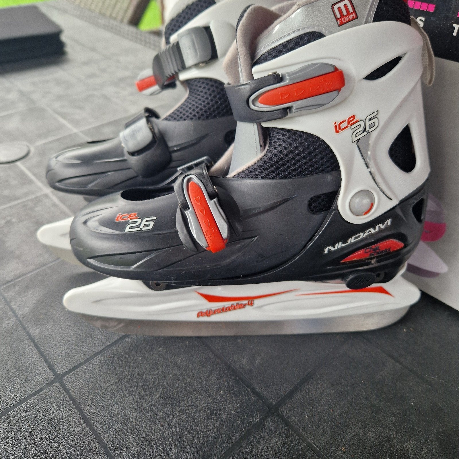 Nijdam verstelbare ijshockeyschaatsen maat 34-37, Ophalen, Gebruikt, IJshockeyschaatsen, Nijdam