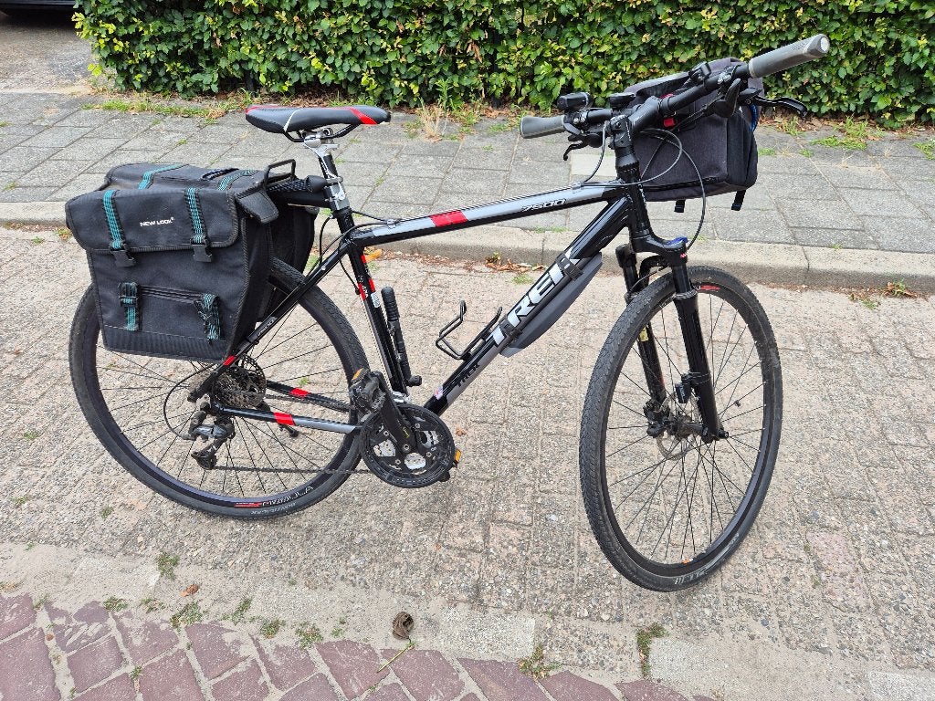 Te koop: TREK 7500 hybride fiets, Fietsen en Brommers, Fietsen | Mountainbikes en ATB, Ophalen, Hardtail, Heren, 49 tot 53 cm