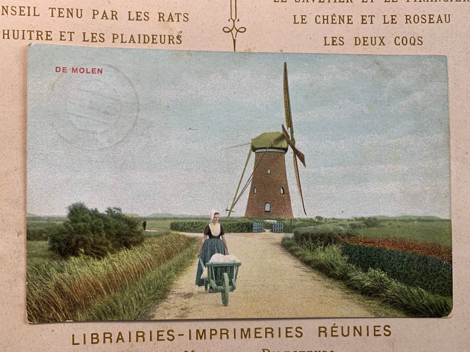 1920 Zeeland - De Molen - Domburg, Ophalen of Verzenden, 1920 tot 1940, Gelopen, Zeeland