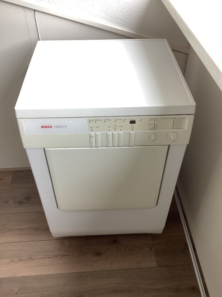 Bosch Exclusiv TA droger, Witgoed en Apparatuur, Wasdrogers, Ophalen, Zo goed als nieuw, Condens, 85 tot 90 cm