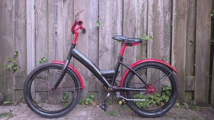 Kinderfiets 18 inch, Ophalen, Gebruikt, Terugtraprem, 16 tot 20 inch