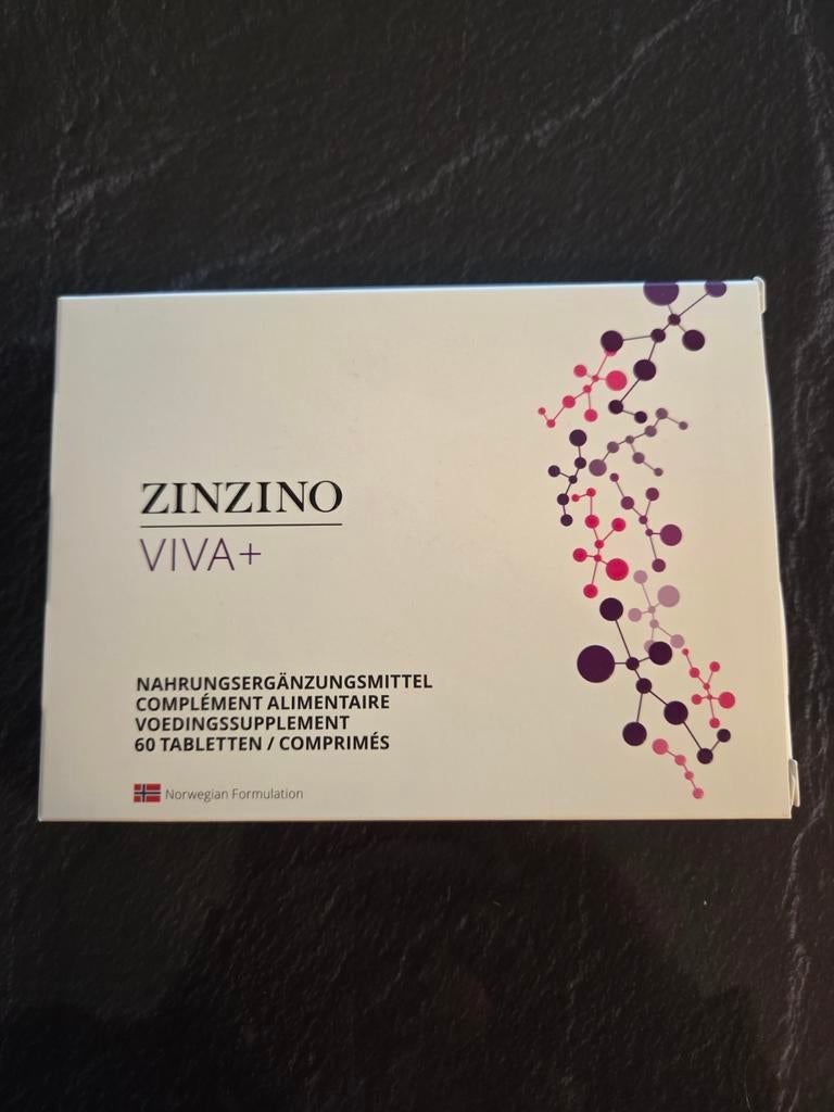 Zinzino Viva+ Voedingssupplement - 60 tabletten, Ophalen of Verzenden, Nieuw, Poeder of Drank