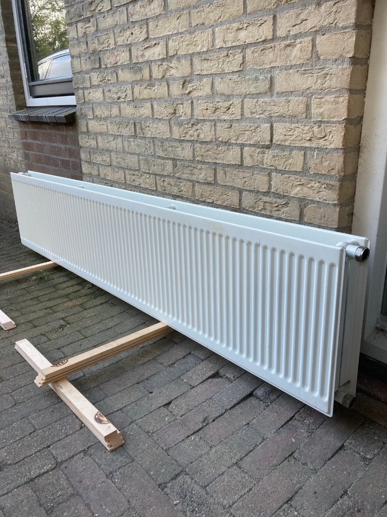 2 CV-radiatoren T22, per stuk of samen te koop, Doe-het-zelf en Verbouw, Ophalen, 30 tot 80 cm, Radiator, 150 cm of meer
