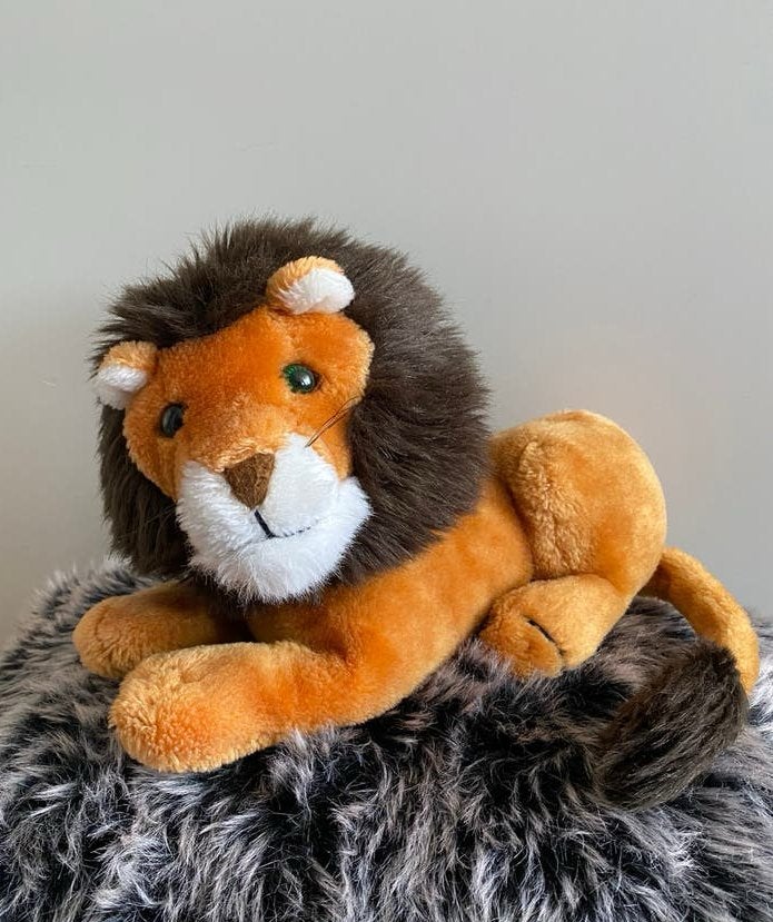 Knuffel leeuw. 30 cm, Verzamelen, Verzenden, Zo goed als nieuw, Stoffen beer, Overige merken