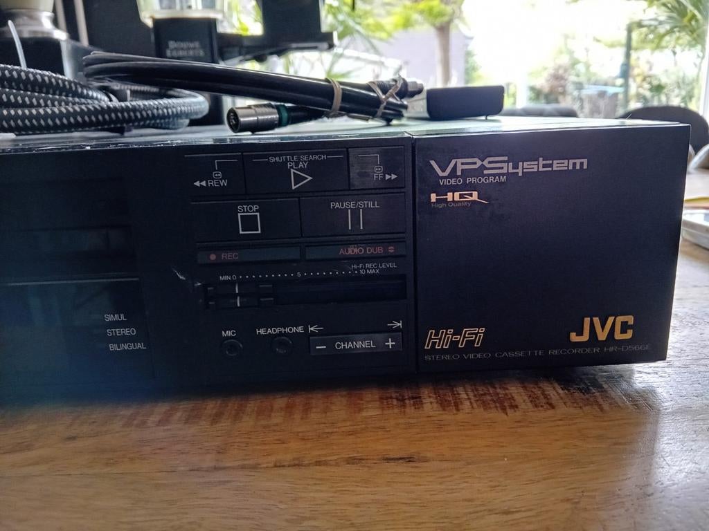 JVC HR-G595E VHS-speler/recorder met Hi-Fi Stereo, Ophalen of Verzenden, Gebruikt, VHS-speler of -recorder