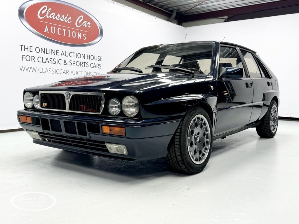 Lancia DELTA HF Integrale  - ONLINE AUCTION, Auto's, Oldtimers, Bedrijf, Lancia, Benzine, Handgeschakeld, Zwart