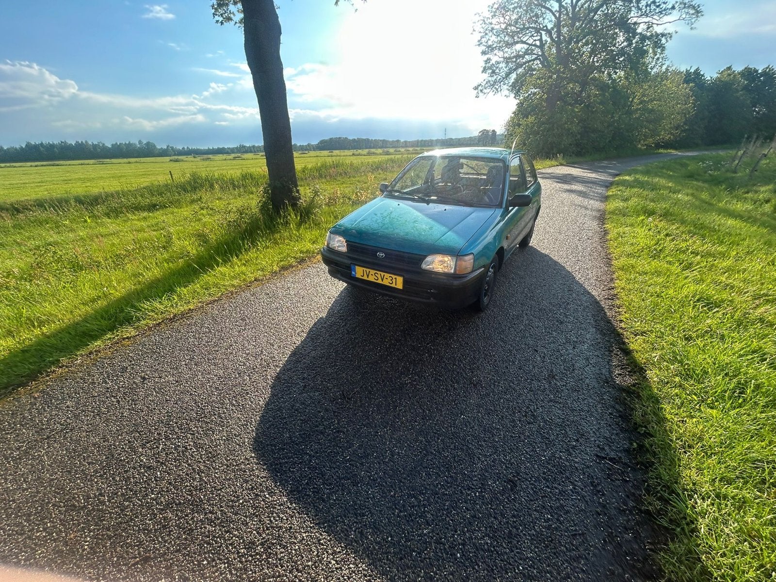 Toyota Starlet 1.3 XLI AUT E2 1995 Groen, 74 pk, 4 cilinders, Starlet, 400 kg