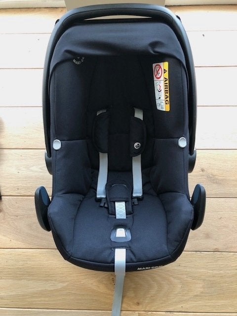 Maxi Cosi, ZGAN! Alleen gebruikt in de bakfiets, Autogordel, Ophalen of Verzenden, Zo goed als nieuw, 0 t/m 13 kg