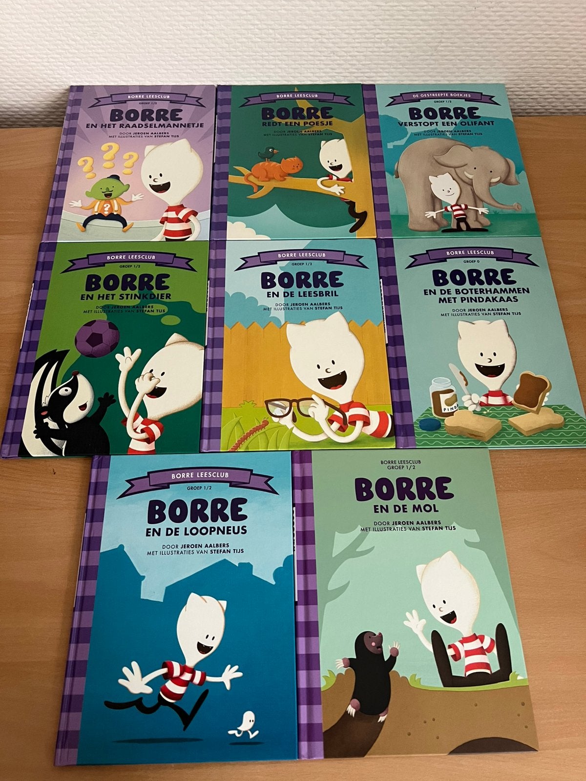 Partij Borre boekjes, Ophalen of Verzenden, Zo goed als nieuw, Fictie algemeen
