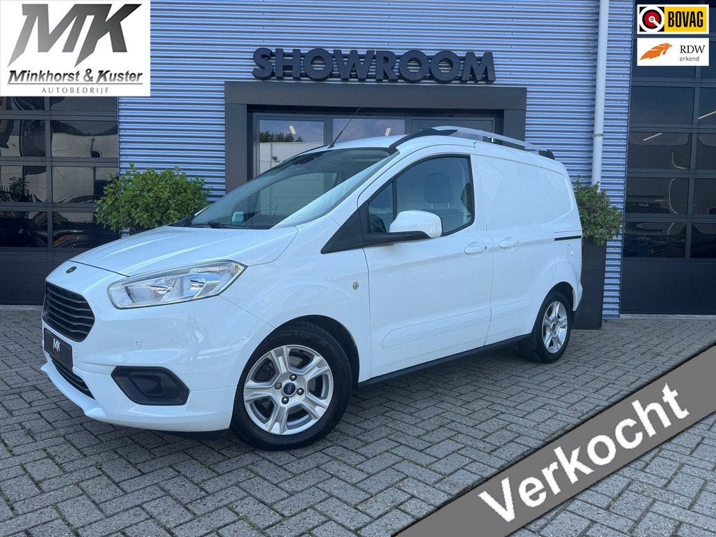 Ford TRANSIT COURIER 1.0 NAVI grootbeeld|CLIMATECONTROL|CAME, Auto's, Bestelauto's, Bedrijf, ABS, Achteruitrijcamera, Airconditioning