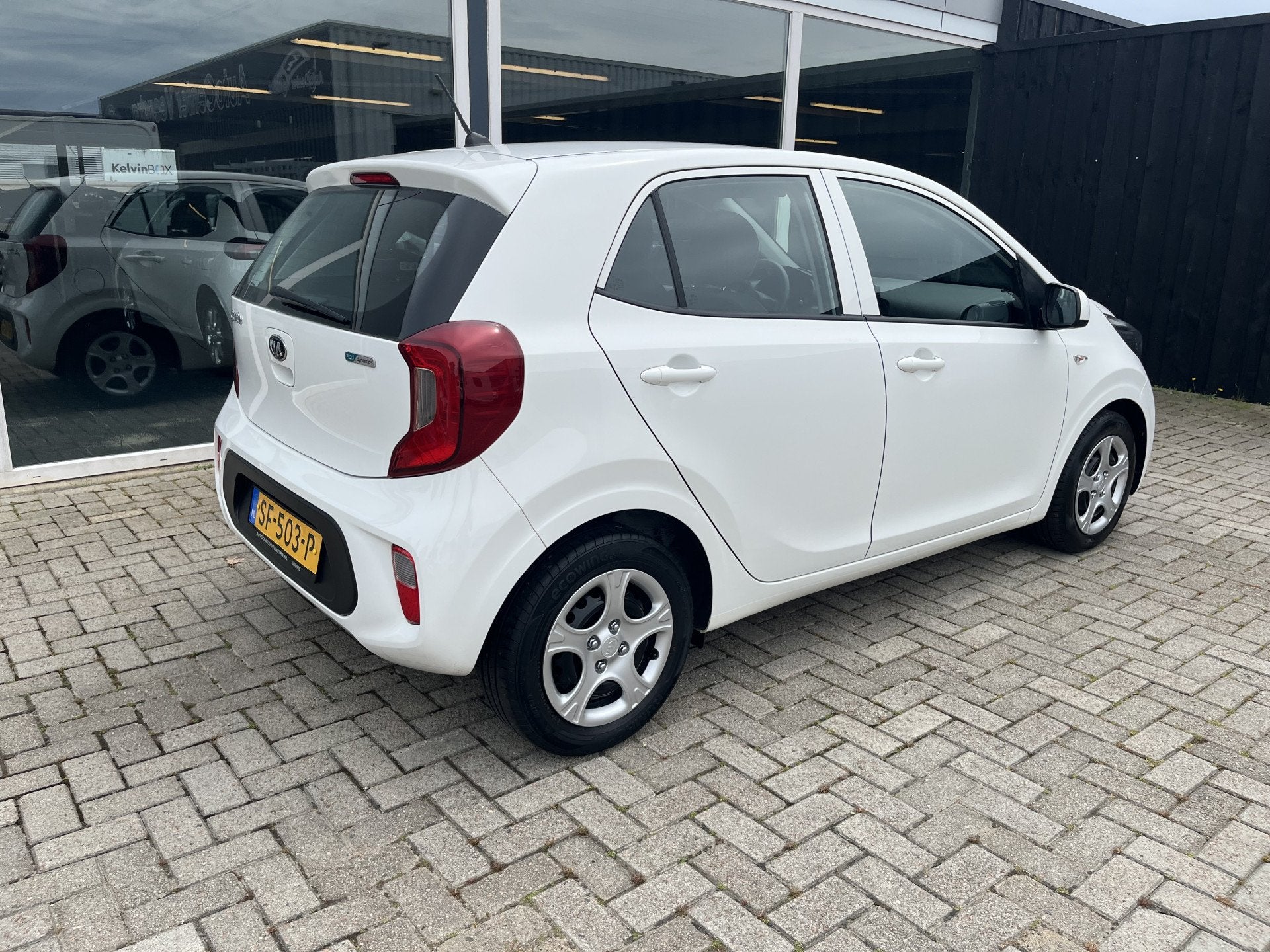 Kia Picanto 1.0 CVVT EconomyPlusLine Airco / BT (bj 2018), Voorwielaandrijving, Gebruikt, Euro 6, Start-stop-systeem