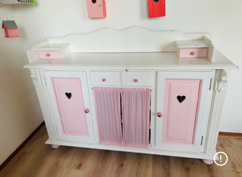 LIEF stijl commode voor meisjes babykamer, Kinderen en Baby's, Kinderkamer | Commodes en Kasten, Ophalen, Gebruikt, 50 tot 70 cm
