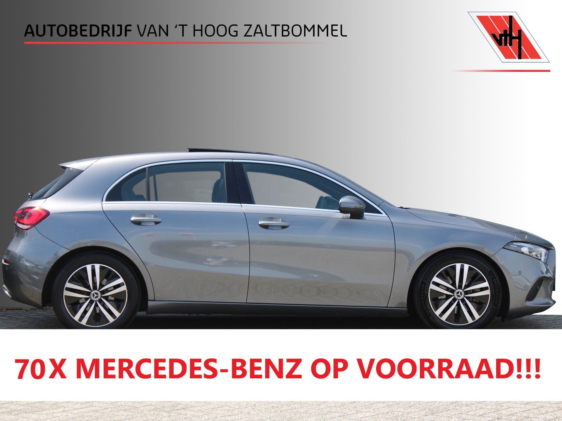 Mercedes-Benz A-Klasse 200 AUT7 Luxury Line PANORAMADAK LEDE, Gebruikt, 4 cilinders, Bedrijf, 165 pk