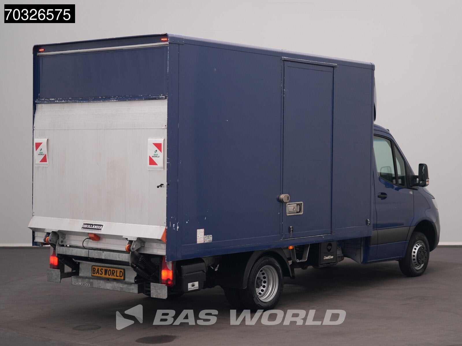 Mercedes Sprinter 517 CDI Laadklep Dubbellucht Bakwagen 170P, Auto's, Bestelauto's, Stof, Gebruikt, Euro 6, 4 cilinders