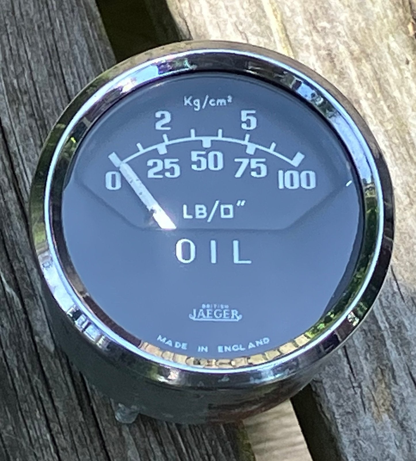 Oliedrukmeter Jaeger, Ophalen of Verzenden, Gebruikt