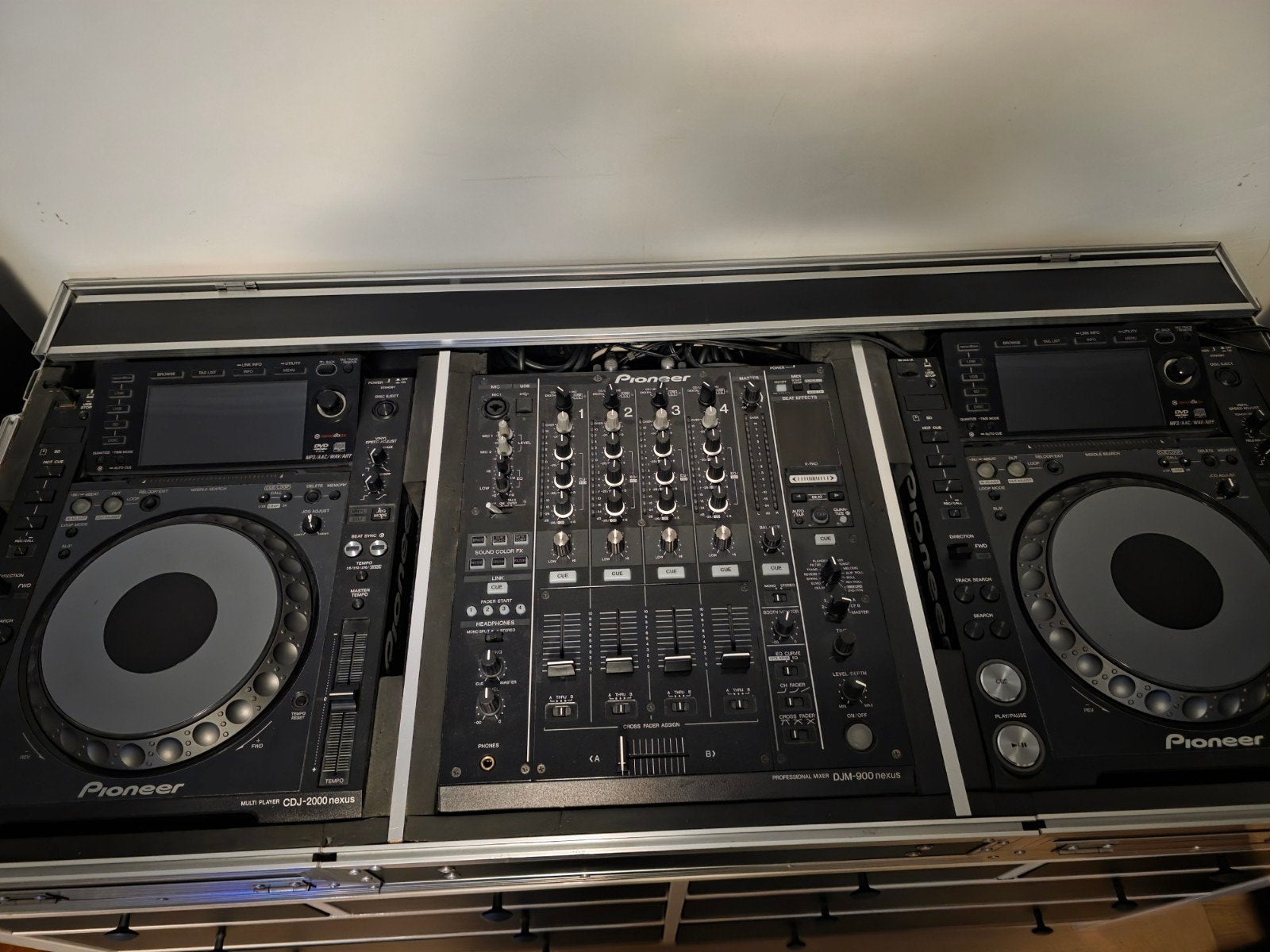 2x Pioneer CDJ-2000 Nexus + DJM-900 Nexus mixer, Muziek en Instrumenten, Dj-sets en Draaitafels, Ophalen, Zo goed als nieuw, Pioneer
