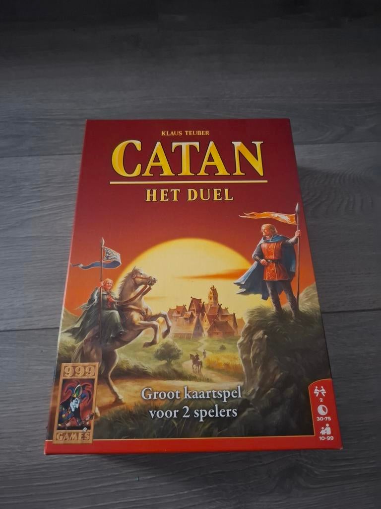 Catan Het Duel - Nieuw in verpakking, Hobby en Vrije tijd, Gezelschapsspellen | Kaartspellen, Een of twee spelers, Ophalen of Verzenden